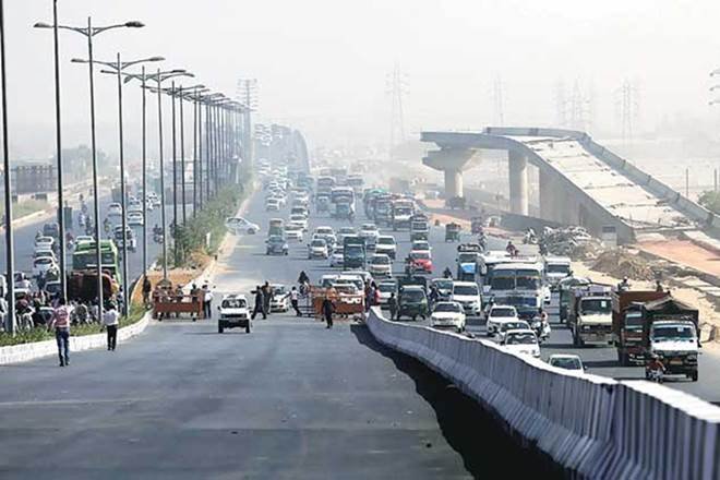 Burari Flyover, Delhi