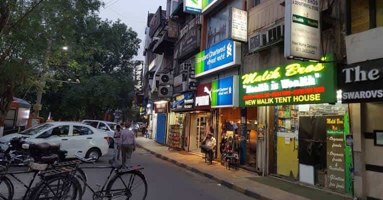 Defence Colony Flyover Market, Delhi