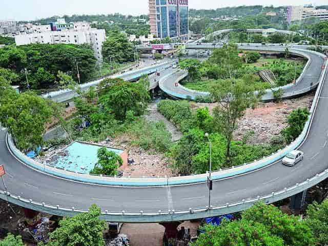 Domlur Flyover, Bengaluru