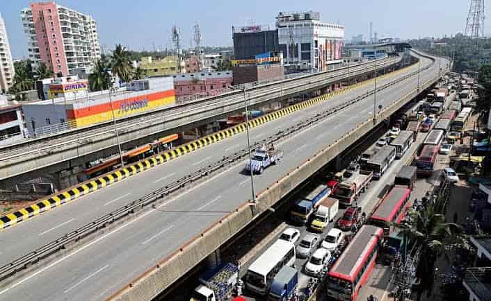Goraguntepalya Flyover, Bengaluru