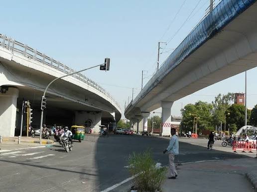 Moolchand Flyover, Delhi