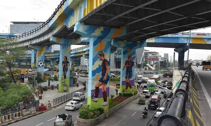 Nallagandla Flyover, Hyderabad