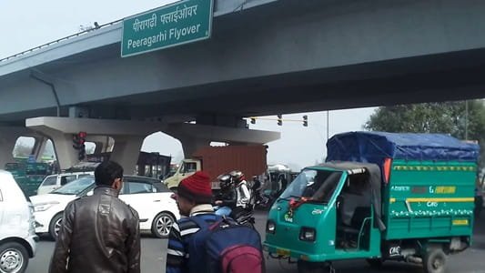 Peeragarhi Flyover, Delhi